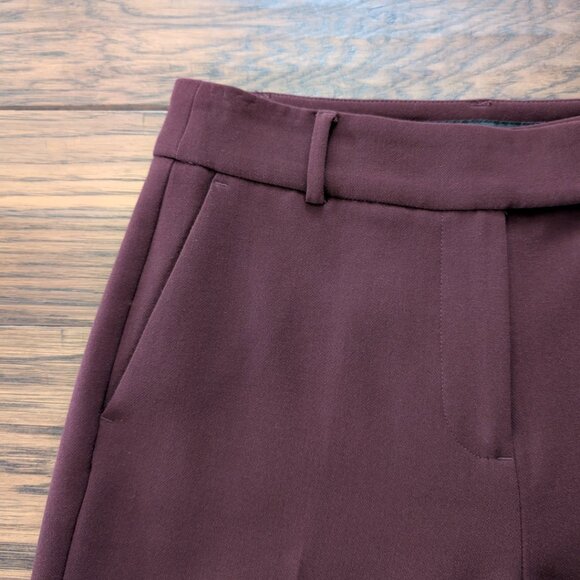 RW&CO brown chocolate plum dress pants size 0 - Picture 8 of 16